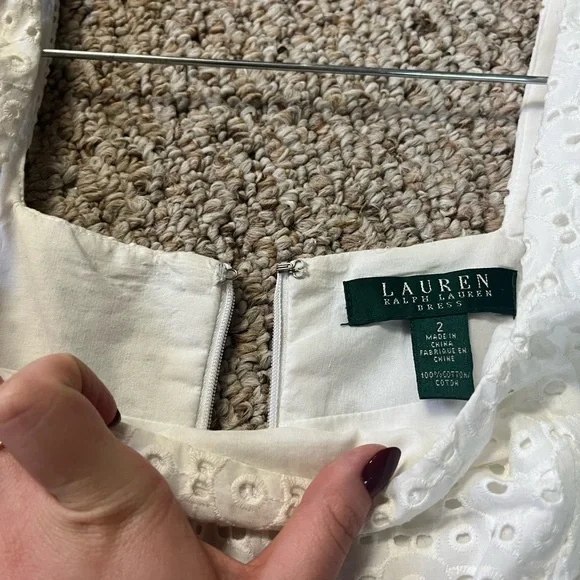 Lauren Ralph Lauren eyelet dress - Picture 2 of 5